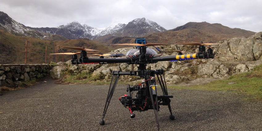 Shooting in Wales IronBird Aerial Cinematography Aerial